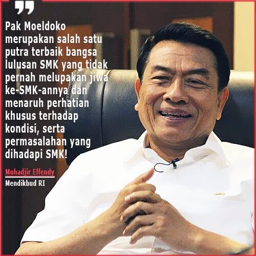 Mendikbud Puji Moeldoko Soal Revitalisasi SMK