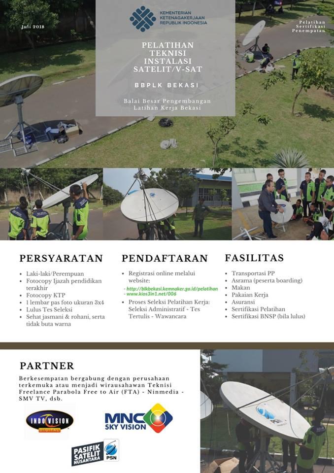 PELATIHAN BERBASIS KOMPETENSI DIBIAYAI OLEH KEMNAKER R.I. DI BBPLK BEKASI