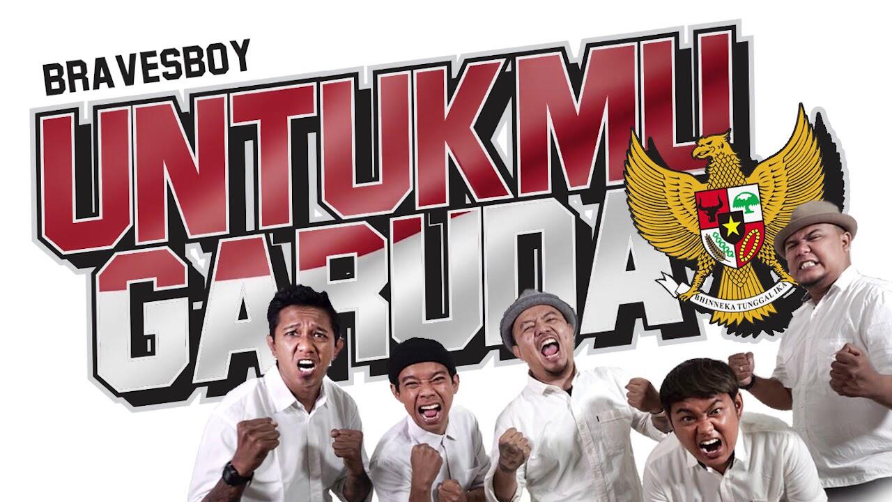 UNTUKMU GARUDA, GABUNGAN ANTHEM SUPORTER DI INDONESIA KARYA BRAVESBOY