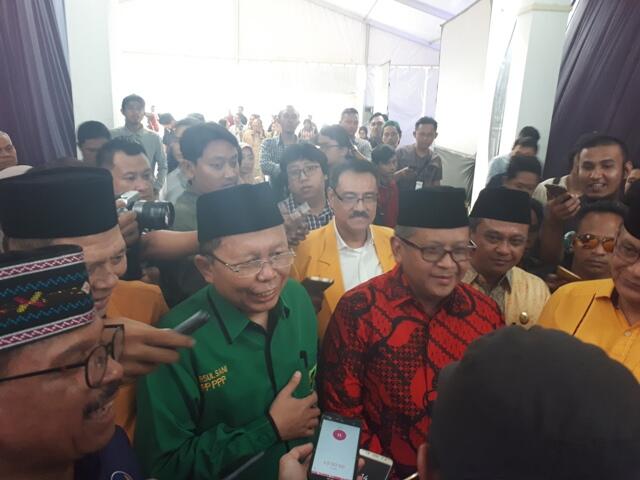 Sekjen Parpol Pendukung Jokowi Sambangi KPU