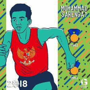 #IniIndonesiaku Si Manusia Tercepat "Mohammad Sarengat"