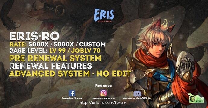 Eris Ragnarok Online Reborn ! | News Season Anti Mainstream 99/70 Pre Renewal Server 