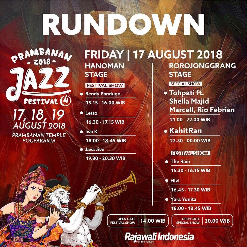 Konser hari kemerdekaan - Prambanan Jazz 2018