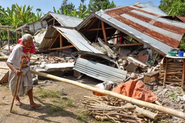 Inilah Deretan Foto Gempa Bumi Lombok Yang Belum Kamu Ketahui, Bikin Ngeri,