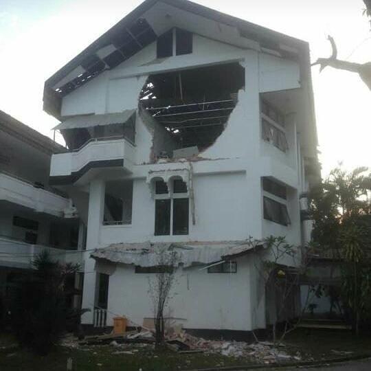 Inilah Deretan Foto Gempa Bumi Lombok Yang Belum Kamu Ketahui, Bikin Ngeri,