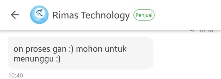 Pengalaman Belanja Di Toko Rimas Technology Toped