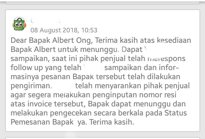Pengalaman Belanja Di Toko Rimas Technology Toped