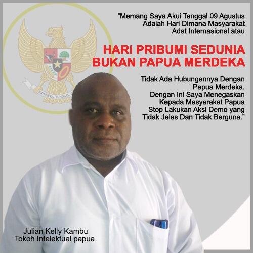 Makna Hari Pribumi 9 Agustus Bagi Orang Papua