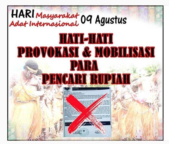 Makna Hari Pribumi 9 Agustus Bagi Orang Papua