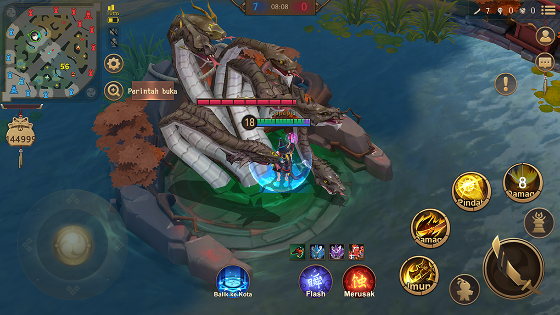 Yuk Mainkan Omnyoji Arena, Game MOBA Mobile Bergaya Anime!
