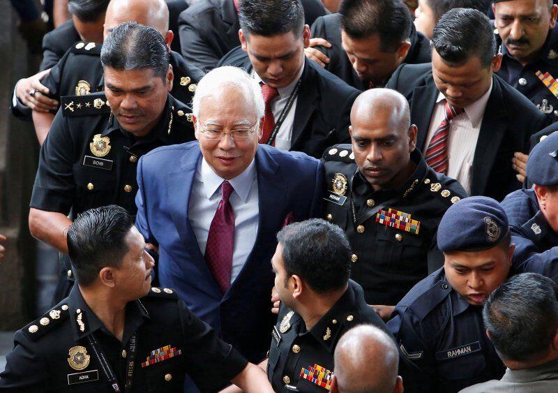 Mantan PM Malaysia Najib Razak Dituntut dengan Pasal Pencucian Uang