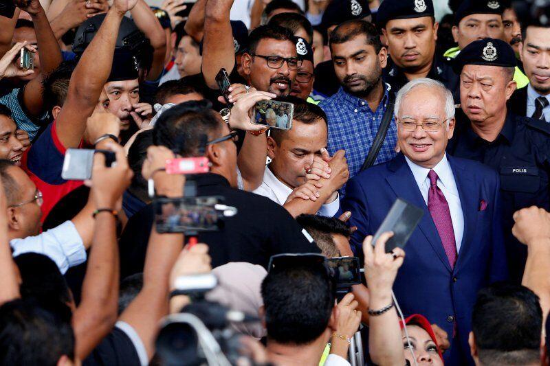 Mantan PM Malaysia Najib Razak Dituntut dengan Pasal Pencucian Uang