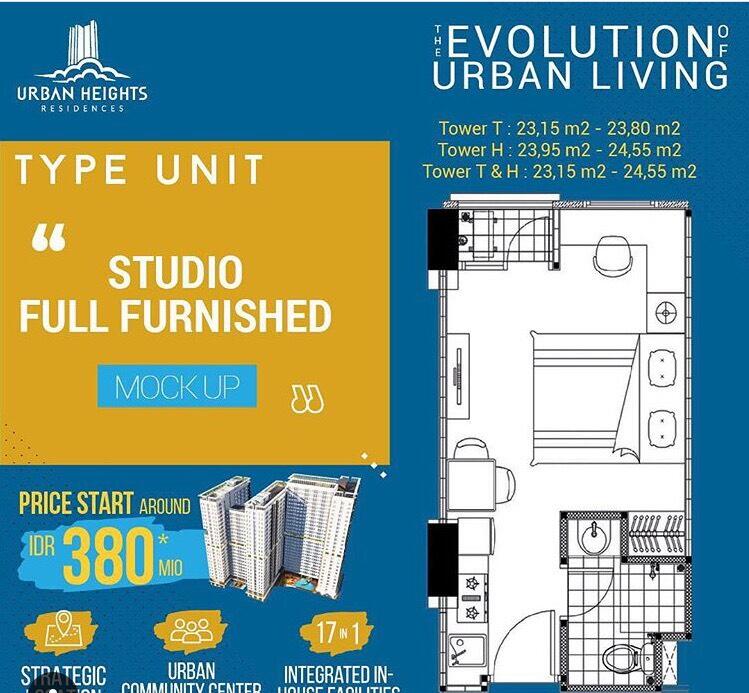 Apartemen Urban Heights Residences
