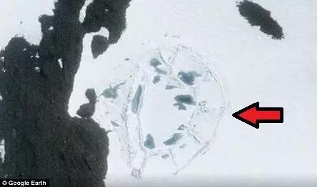 Kubah Raksasa Tertangkap Kamera Google Earth. Bukti Atlantis Ada Di Antartika