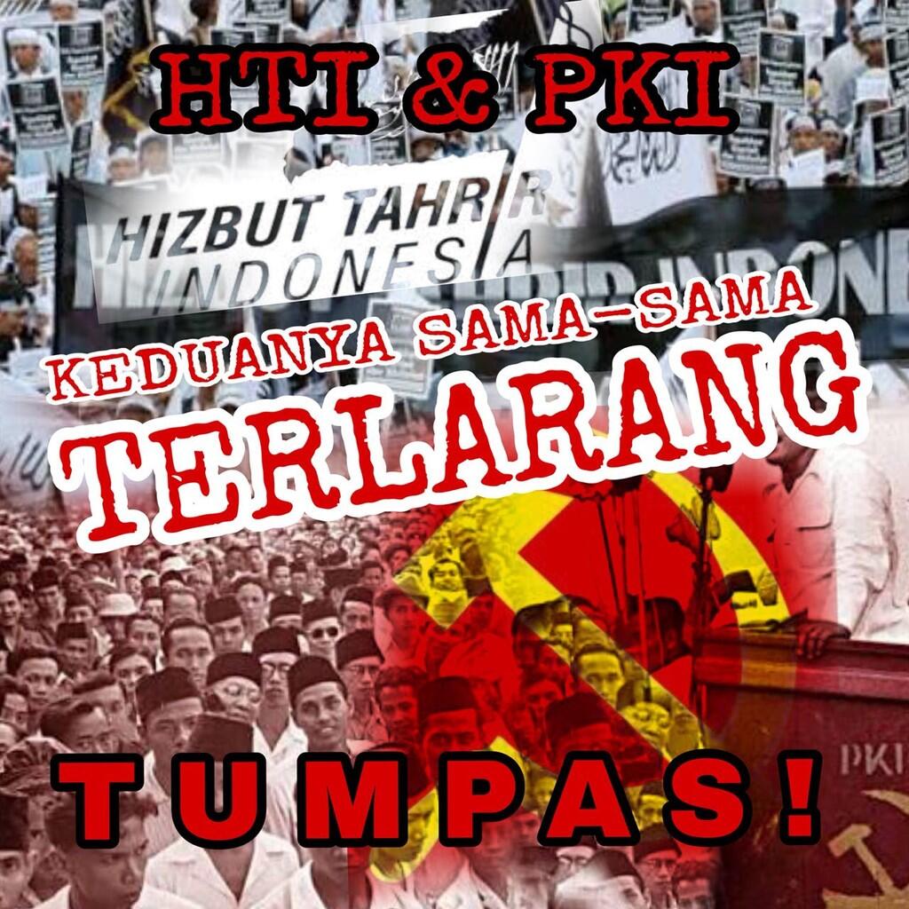 HTI Sama Terlarangnya dengan PKI, Kini Mulai Tunggangi Gerakan #2019GantiPresiden