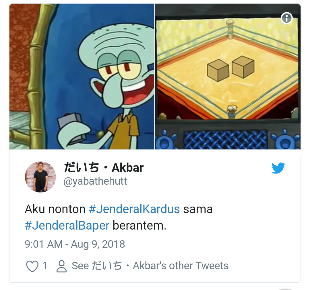 #JenderalKardus vs #JenderalBaper Adu Kuat di Medsos