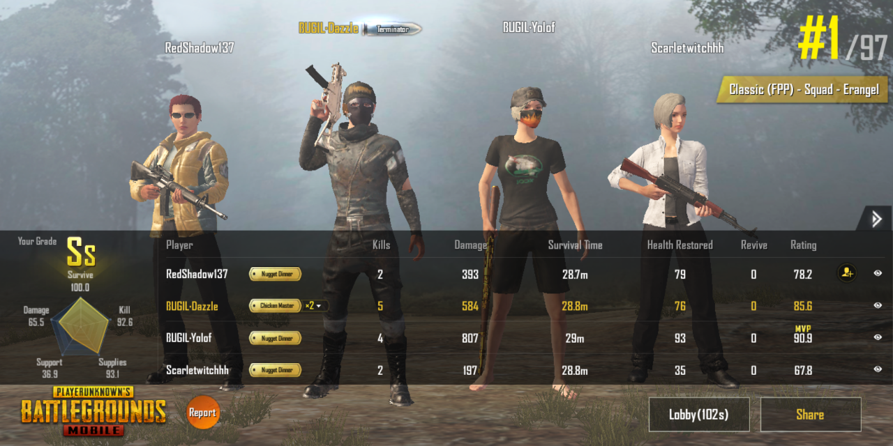 5 TIPS TRICK BUAT PUSH RANK KE ACE PENJELASAN GRIP DI PUBG MOBILE