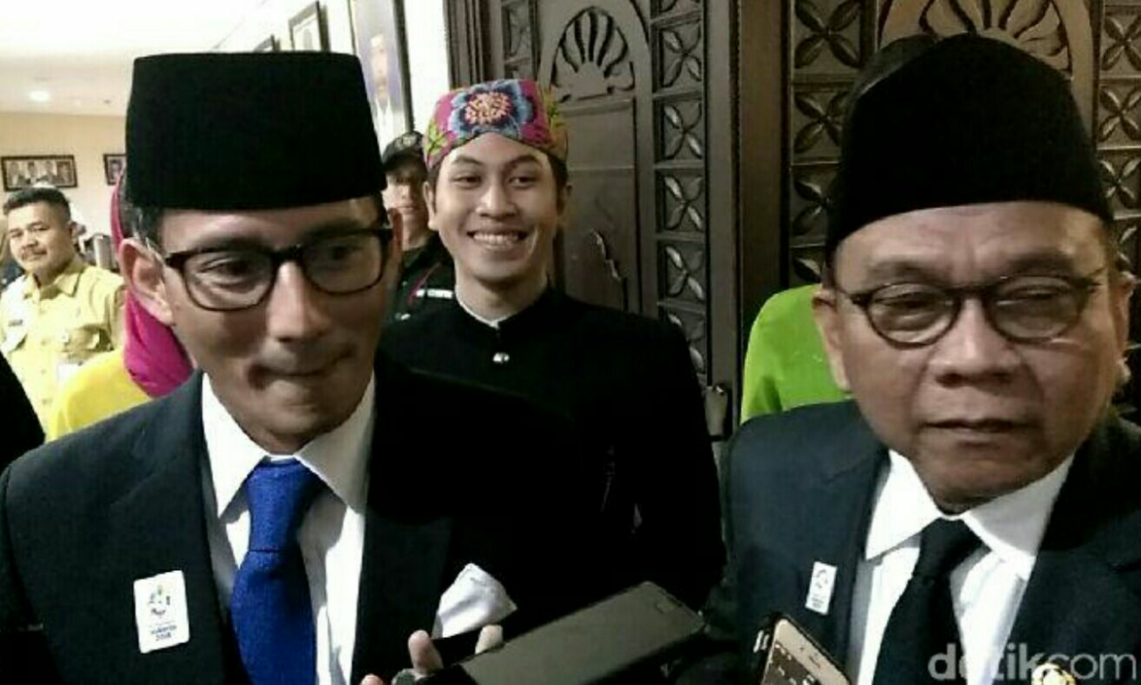 Gerindra: Sandiaga Mundur dari Wagub DKI Besok Pagi