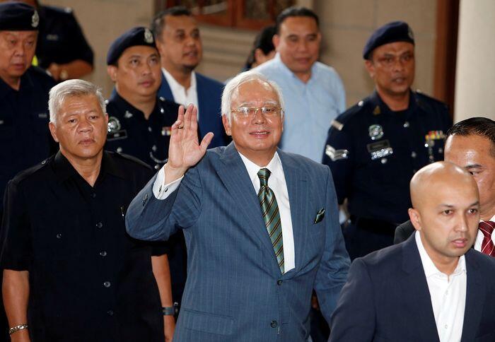 Tiga dakwaan pencucian uang Najib Razak