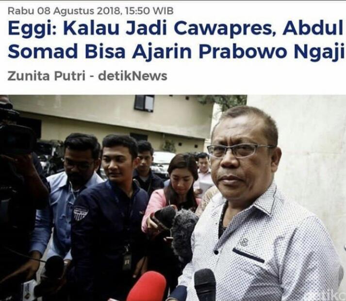 Prabowo Deklarasi Capres-cawapres Kamis Malam