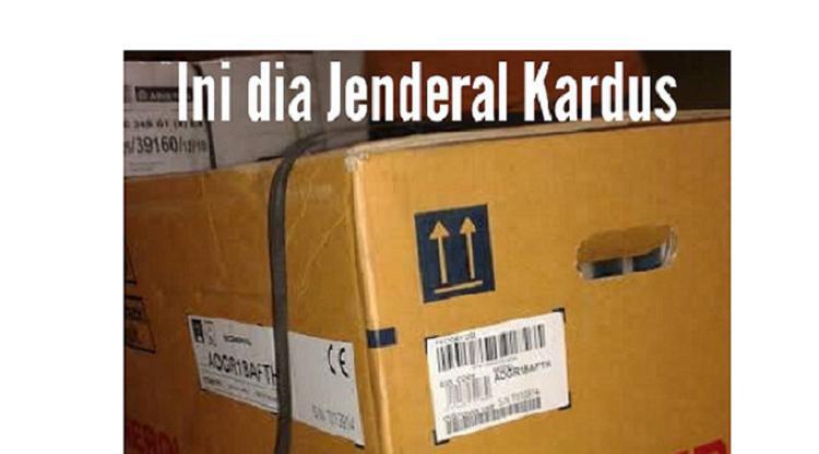 Meme Jenderal Kardus Buatan Warganet Bikin Terbahak-bahak