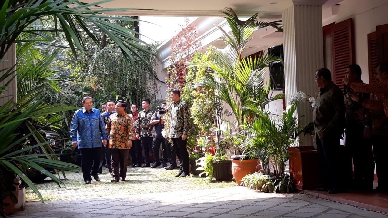 Pilpres 2019: Setelah Prabowo Pulang, SBY Gelar Rapat Darurat