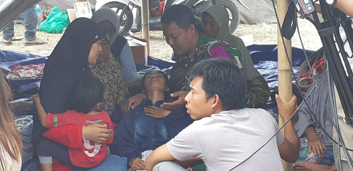 Pasca Gempa, Tiga Pengungsi Alami Panic Attack