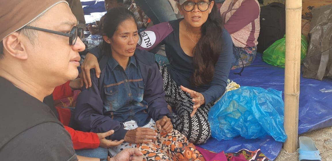 Pasca Gempa, Tiga Pengungsi Alami Panic Attack