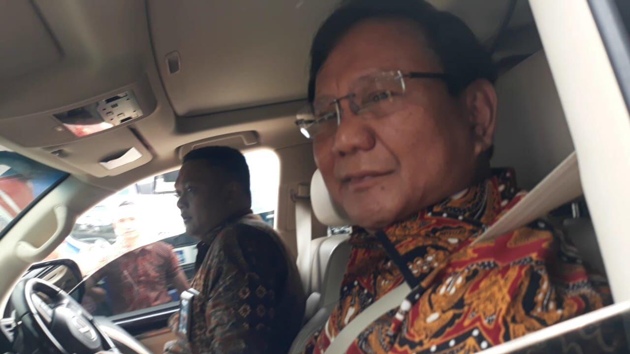 Prabowo Kembali Sambangi Rumah SBY, Bahas Apa?