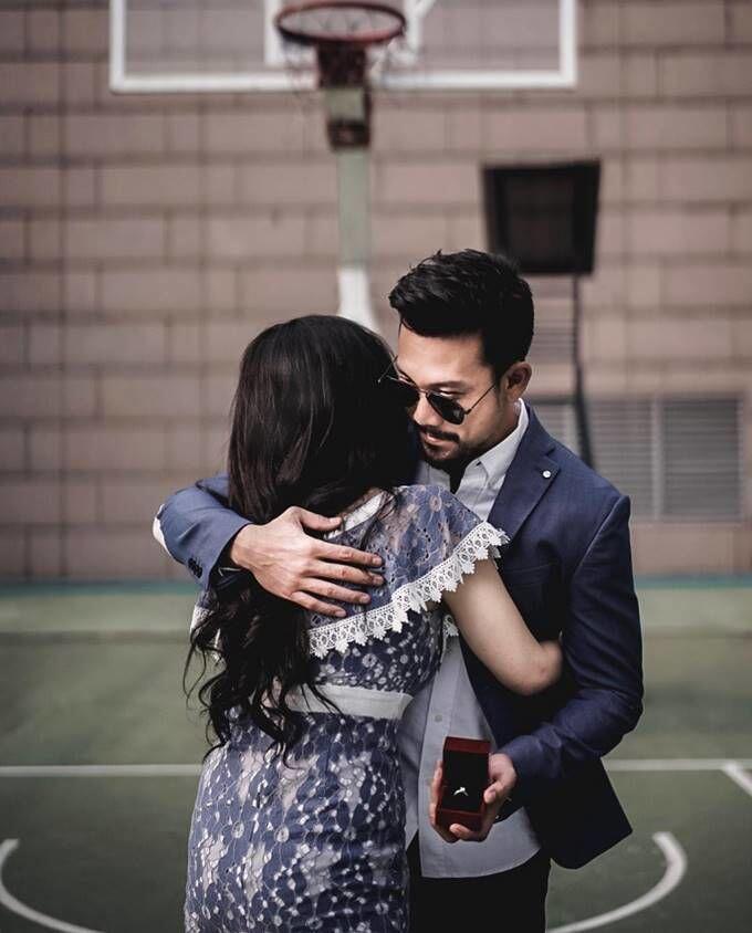 Resmi Lamaran, 10 Bocoran Pre Wedding Denny Sumargo dan Dita Soedarjo