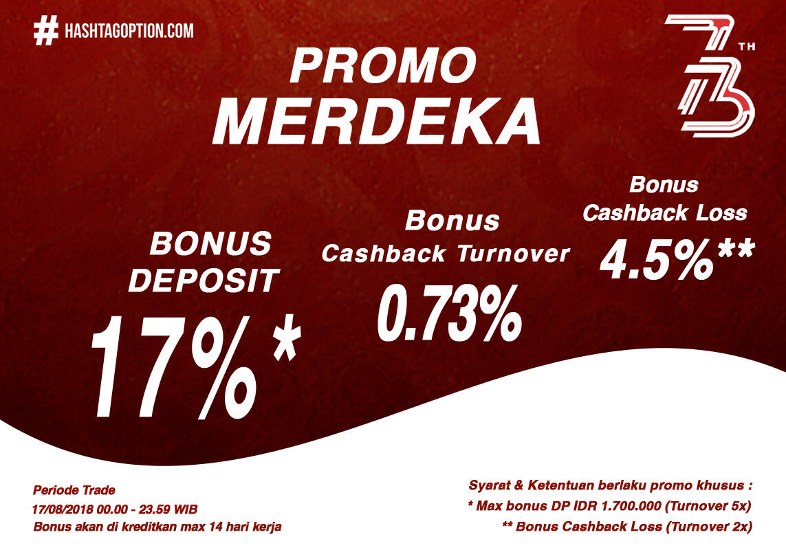 &#91;PROMO MERDEKA&#93; TRADING ONLINE HASHTAG OPTION