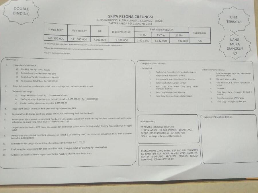 GRIYA PESONA CILEUNGSI