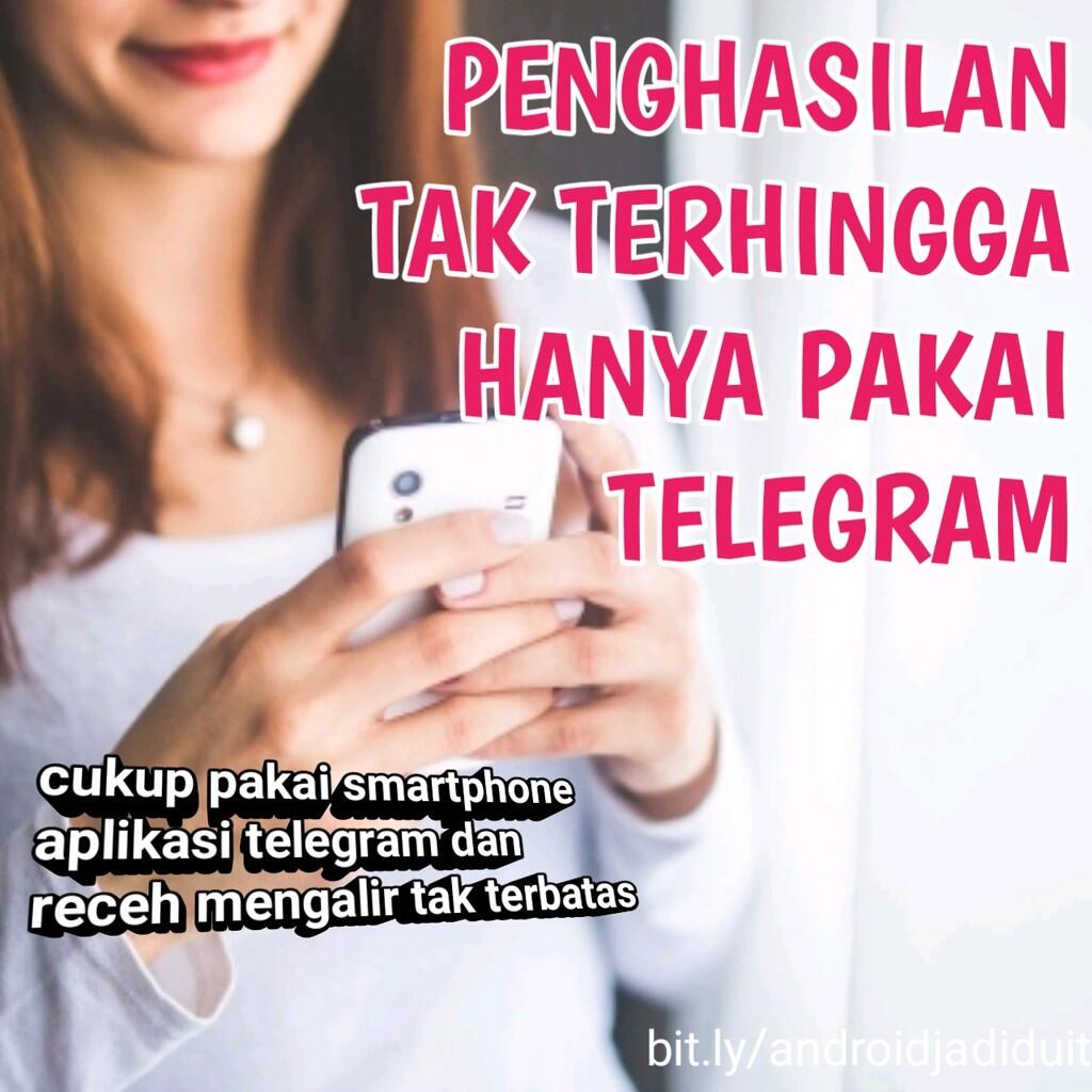 journey cari receh dengan aplikasi TELEGRAM