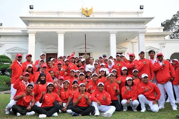 Presiden Lepas Kontingen Indonesia Asian Games 2018
