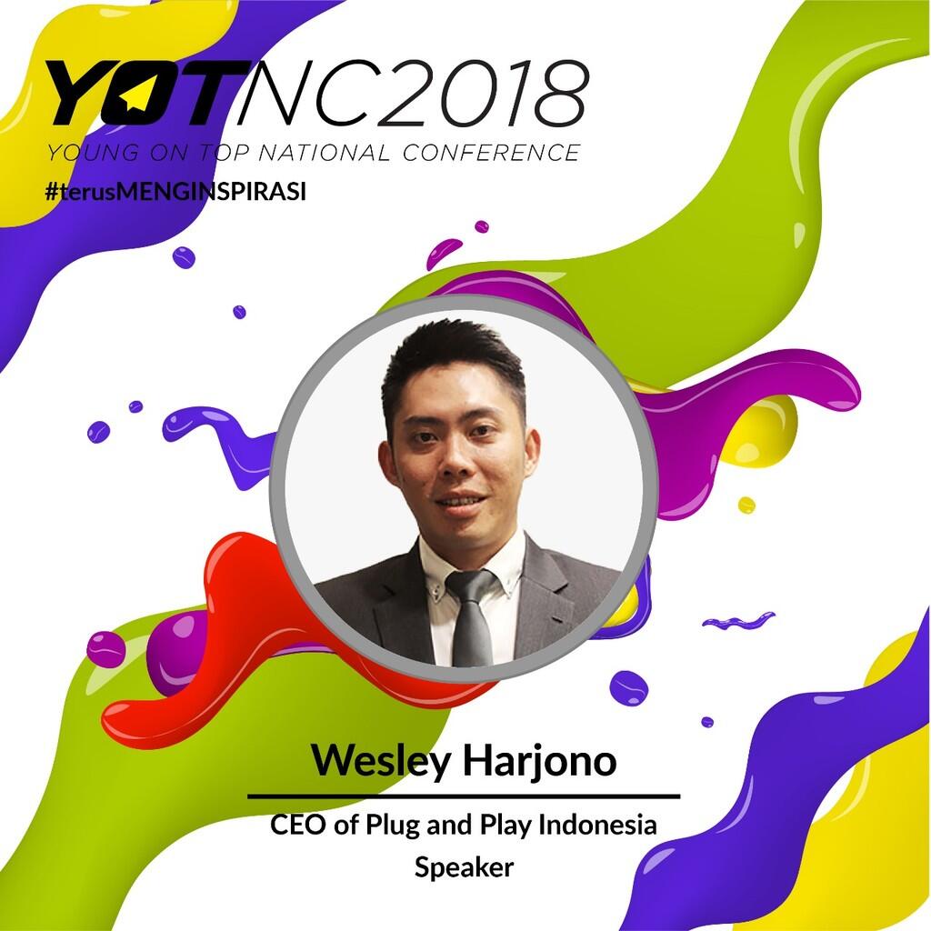 Yuk Kenalan Sama Wesley Harjono, CEO of Plug and Play Indonesia