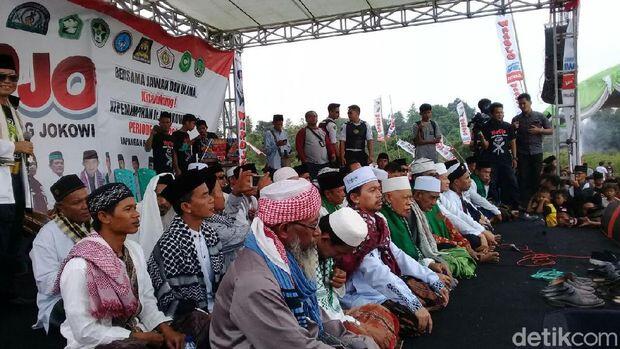 Jawara dan Ulama Banten Deklarasi Dukung Jokowi-Ma'ruf Amin