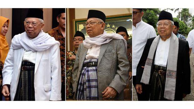 Sarung Berikat Pinggang, Gaya Khas Ma'ruf Amin