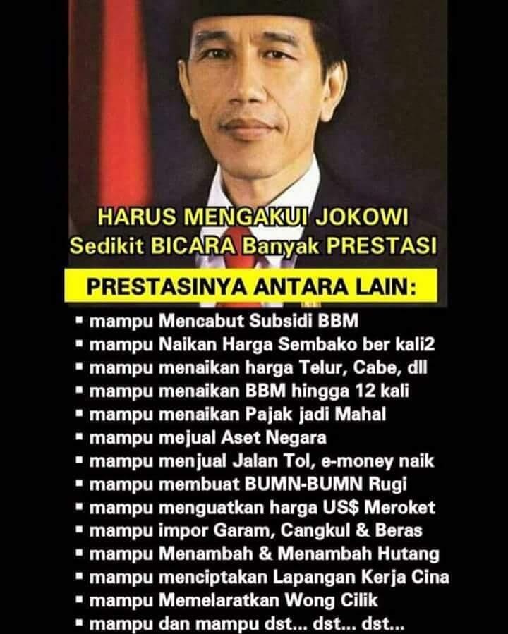 Hasil 4 Tahun Pimpin Pemerintahan, Jokowi: Ini Bukti, Bukan Fiksi