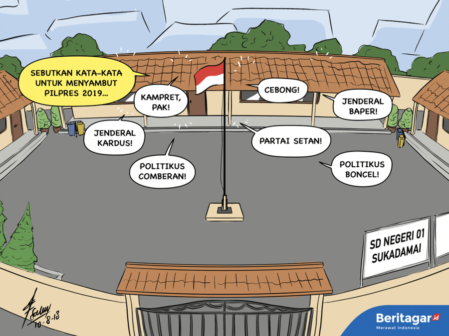 Menyambut Pilpres tanpa kata-kata kasar