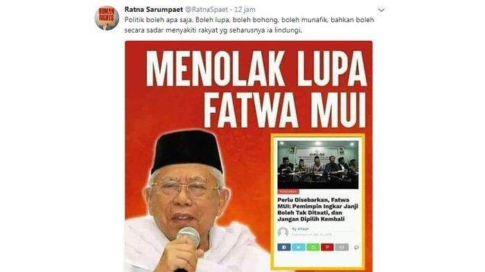 Tak Punya Alasan Membenci Jokowi, R Sarumpaet: Aku Marah Pada yang Memanfaatkannya