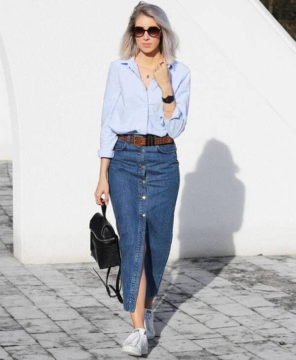 8 Mix and Match Denim Skirts yang Buat Penampilanmu Makin Stylish!