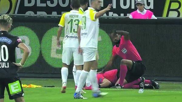 Asisten Wasit Dilempari Gelas, Pertandingan Terhenti 30 Menit
