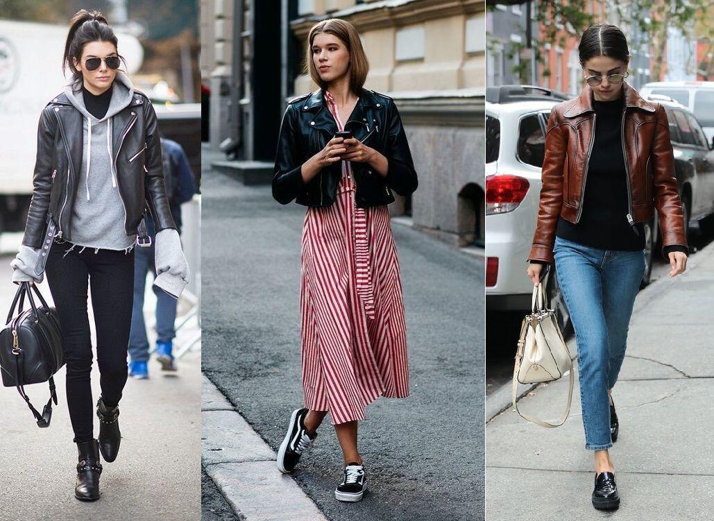 Tampil Keren dengan 7 Inspirasi Padu Padan Jaket Kulit Untuk Cewek