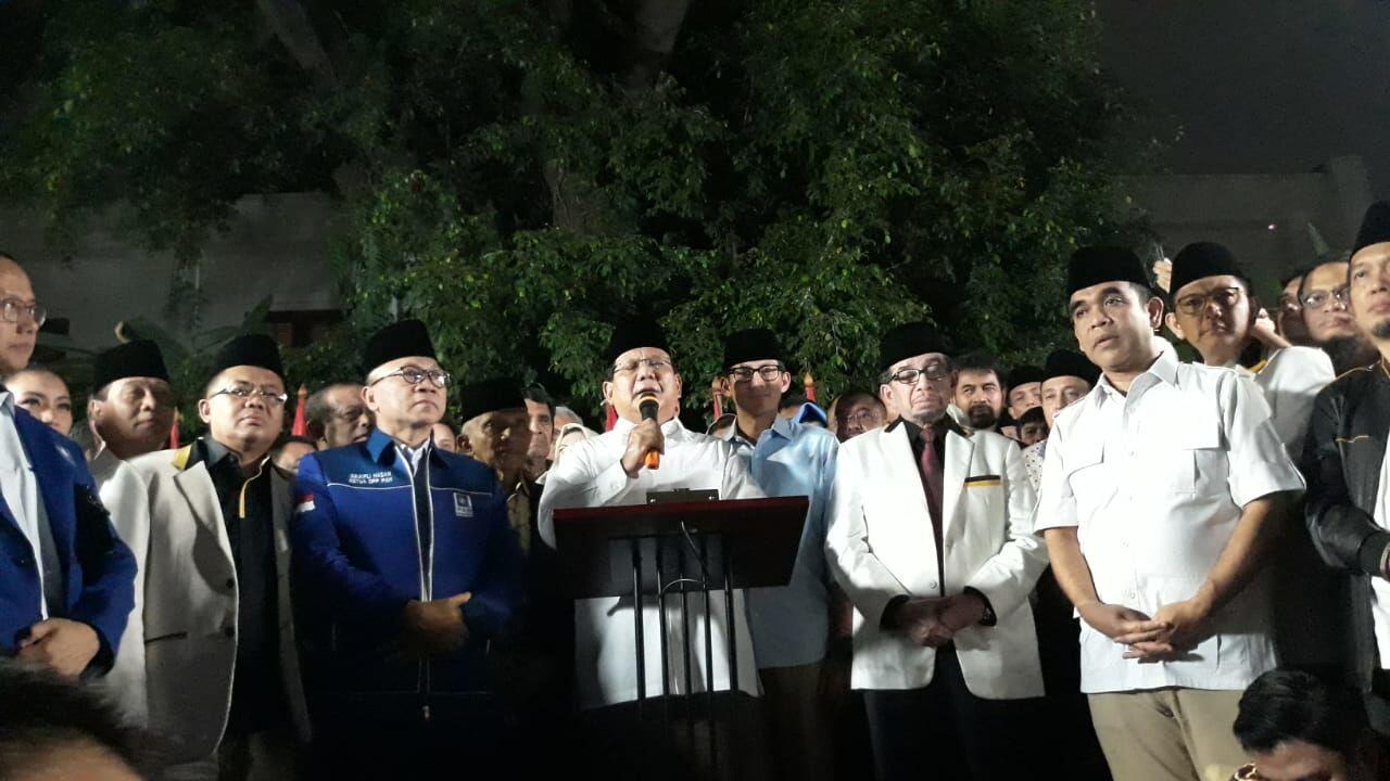 Prabowo: Sandiaga Pilihan yang Terbaik
