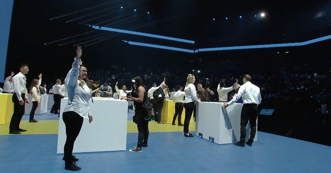 10 Potret Keseruan Samsung Galaxy Note 9 UNPACKED di New York