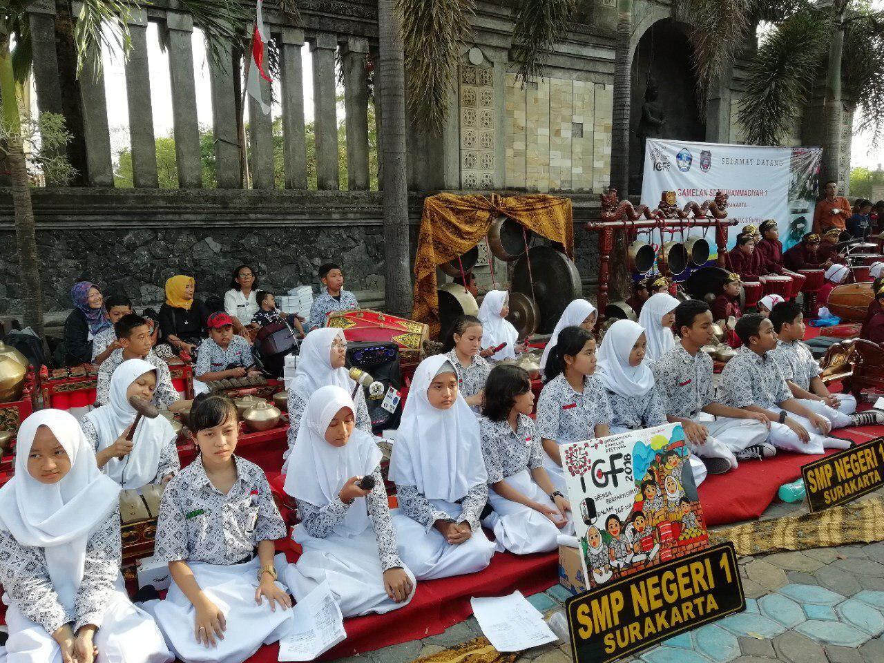Anak Muda Solo Antusias Sambut International Gamelan Festival 2018