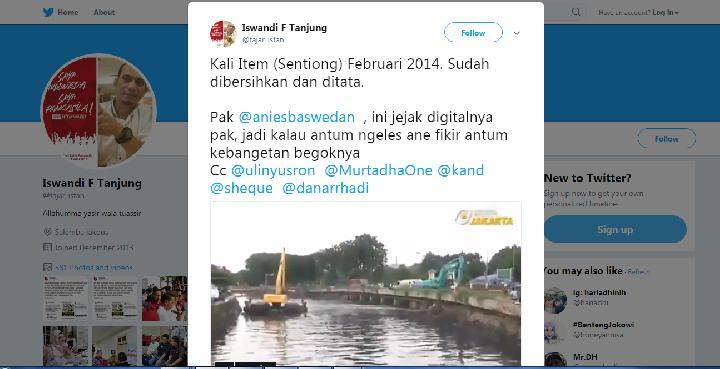 &#91;Fakta atau Hoax&#93; Benarkah Kali Item Tidak Bau, Bersih dan Jernih di Era Ahok?