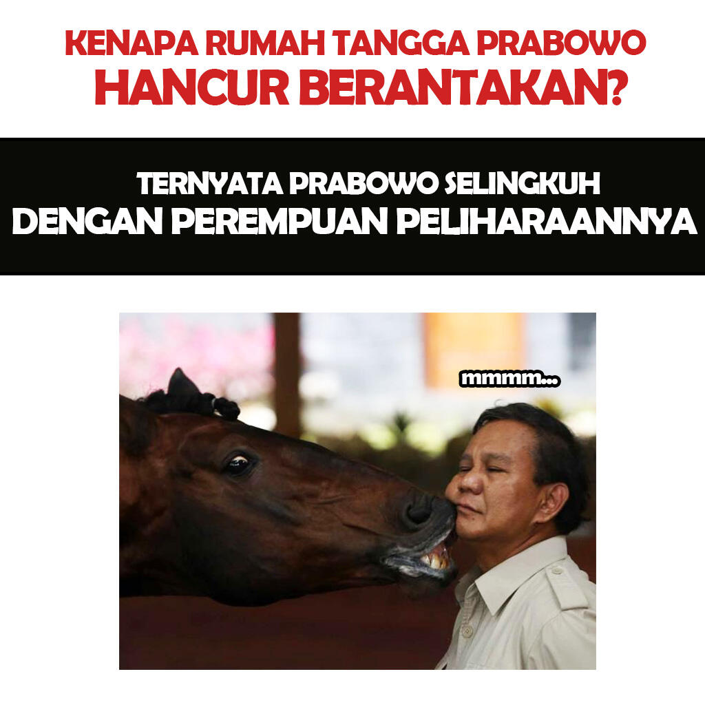 Pilih Saya Atau Anda Hilang Seperti Mereka - Prabowo 1998