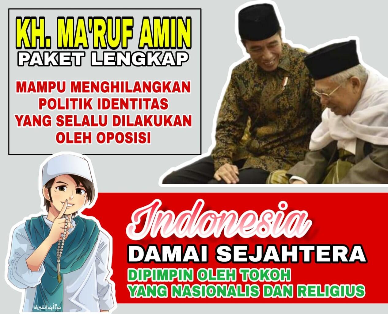 Informasi Hoax Terkait Pergantian Cawapres KH. Ma'ruf Amin oleh Ahok