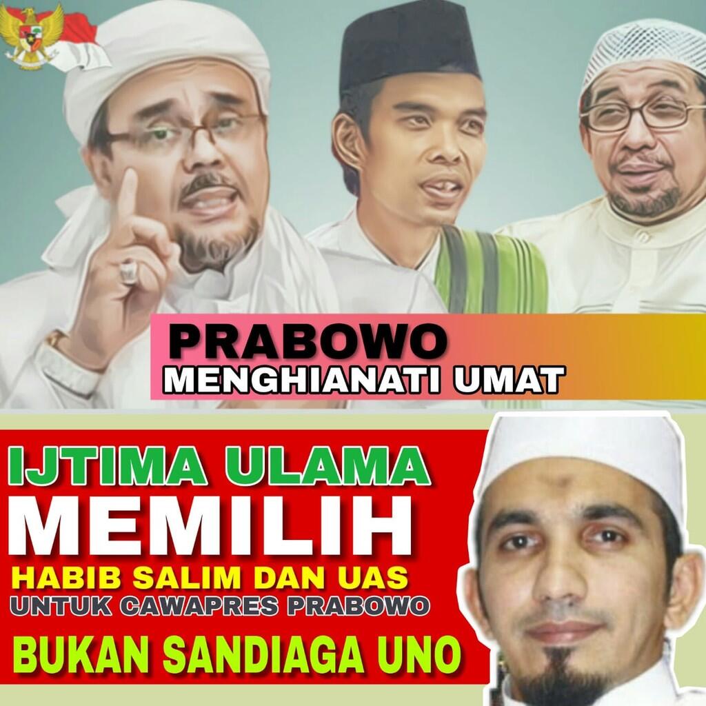 Baru Capres Prabowo telah Berani Khianati Ulama, Bagaimana Bila Jadi Presiden?
